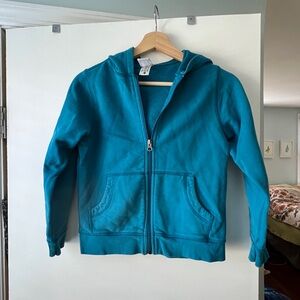 Hanna Andersson Vibrant Blue Kids Hoodie